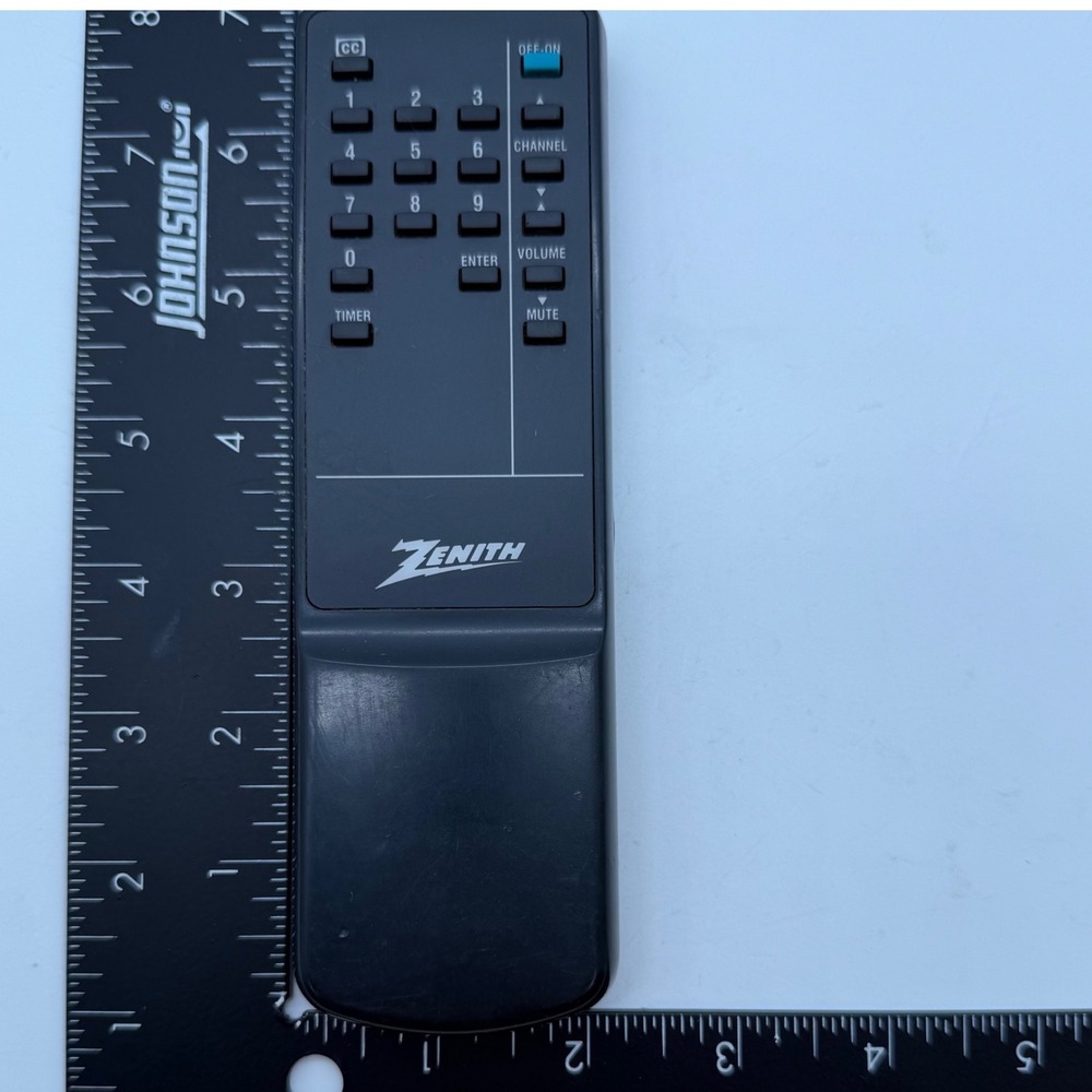 Zenith TV Remote Control SC650 ‎ Vintage Replacement 1995  124-206-03